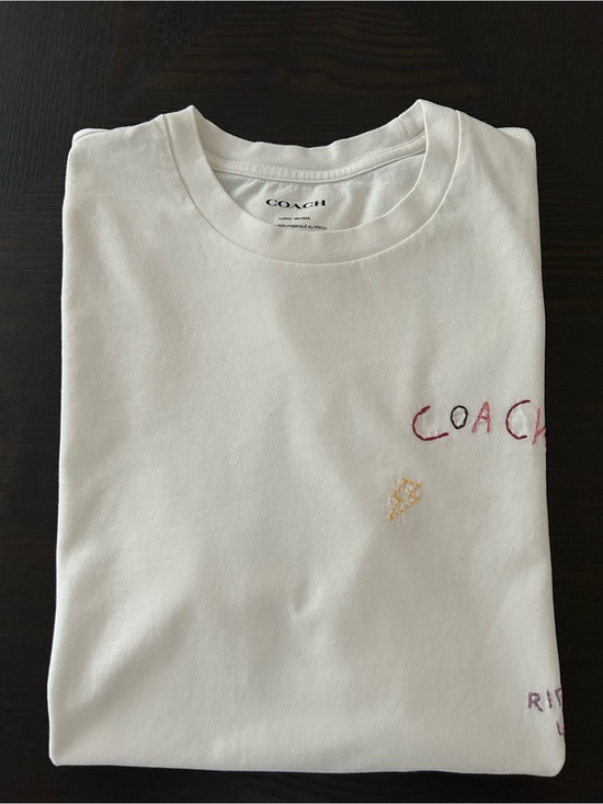 Coach Other - COACH DIARY SCRIPT T- SHIRT. SIZE LARGE